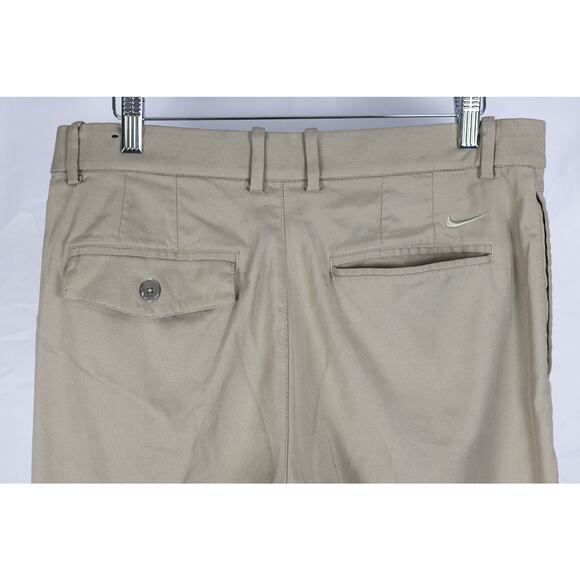Nike Dri-Fit 32x32 Men's Trousers Tan - Picture 3 of 6
